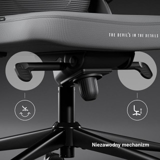 Siv ergonomski stol Diablo V-Light