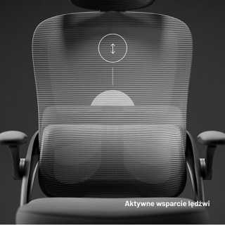 Siv ergonomski stol Diablo V-Light