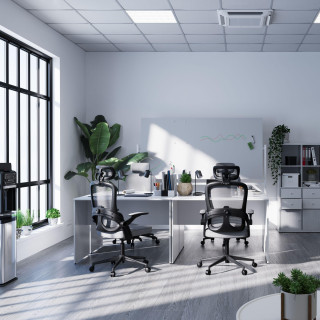 Siv ergonomski stol Diablo V-Light