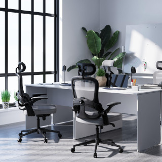 Siv ergonomski stol Diablo V-Light