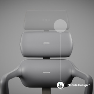 Diablo V-Modular siv pisarniški stol