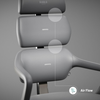 Diablo V-Modular siv pisarniški stol
