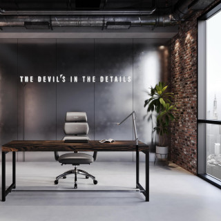 Diablo V-Modular siv pisarniški stol