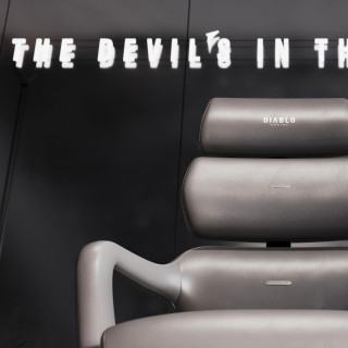 Diablo V-Modular siv pisarniški stol