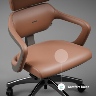 Rjav pisarniški stol Diablo V-Modular