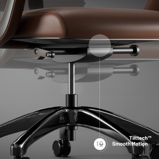 Rjav pisarniški stol Diablo V-Modular