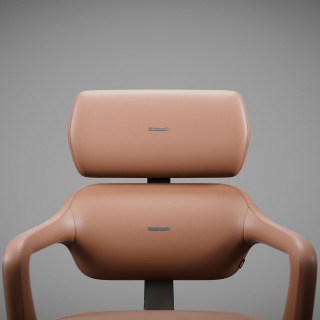 Rjav pisarniški stol Diablo V-Modular