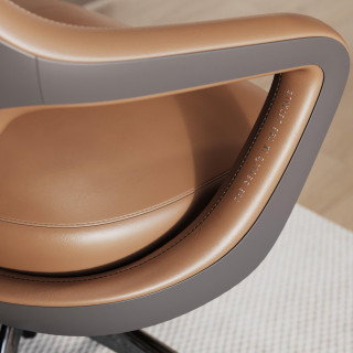 Rjav pisarniški stol Diablo V-Modular