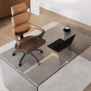 Rjav pisarniški stol Diablo V-Modular