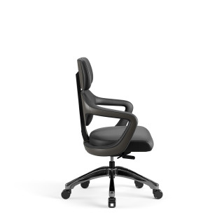 Črn pisarniški stol Diablo V-Modular