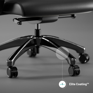 Črn pisarniški stol Diablo V-Modular