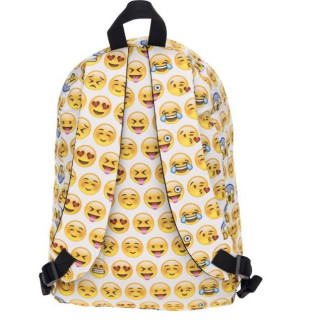 Eleganten bel nahrbtnik s pisanimi smeški za ženske