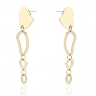 Viseči uhani iz kirurškega jekla