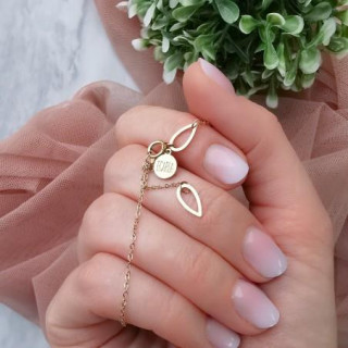 Modna ženska zapestnica iz kirurškega jekla