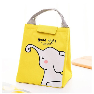 Otroška rumena termo torba za prenašanje hrane