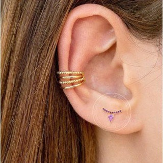 Ženski uhani iz kirurškega jekla