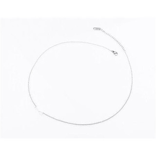 Ogrlica v srebrni barvi za ženske