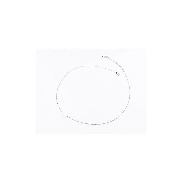 Ogrlica v srebrni barvi za ženske
