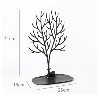 Stojalo za nakit v rdeči barvi