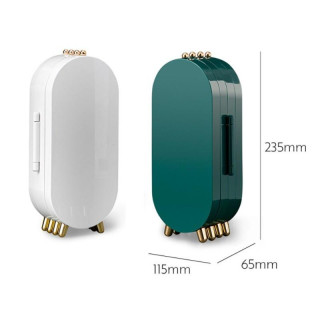 Zložljivo stojalo za nakit zelene barve