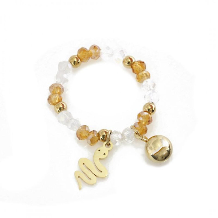 Ženski prstan na gumico