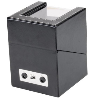 Eleganten črn rotomat za ure