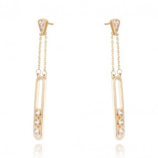 Ženski viseči uhani iz kirurškega jekla