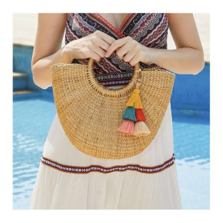 Obesek s pisanimi resicami