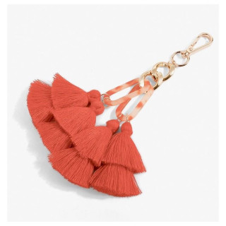 Obesek s koralnimi resicami