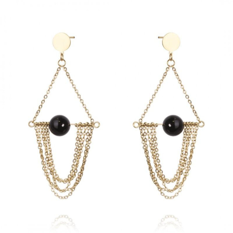 Ženski uhani iz kirurškega jekla