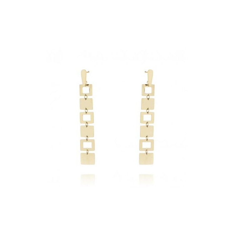 Ženski pozlačeni uhani