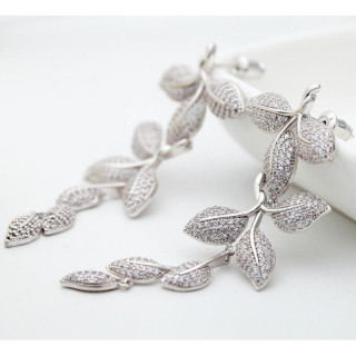 Srebrni poročni uhani