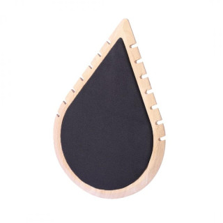 Organizator za ogrlice v črni barvi