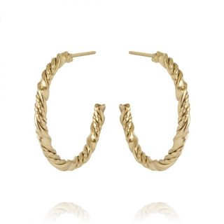 Uhani v zlati barvi za ženske