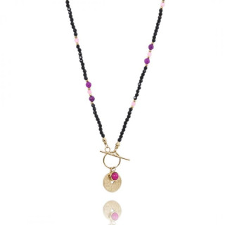 Pozlačena ogrlica za ženske