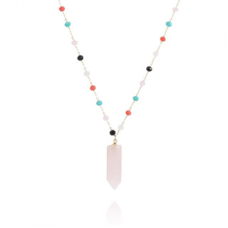 Pozlačena ogrlica za ženske