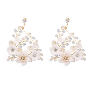 Poročni uhani v stilu boho