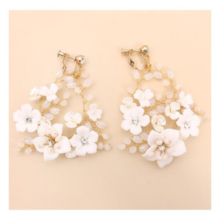 Poročni uhani v stilu boho