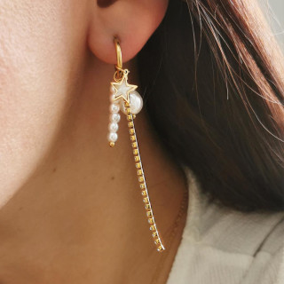 Viseči uhani iz kirurškega jekla