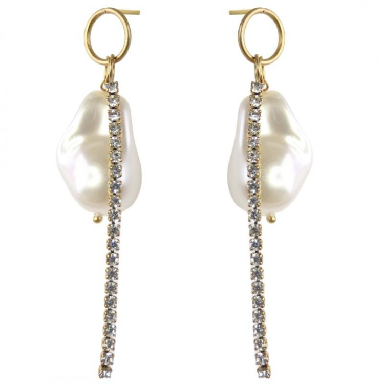 Ženski viseči uhani iz kirurškega jekla