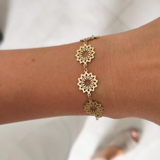 Pozlačena ženska zapestnica