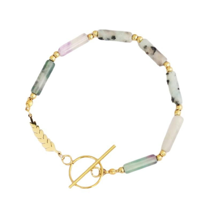 Pozlačena ženska naročna zapestnica