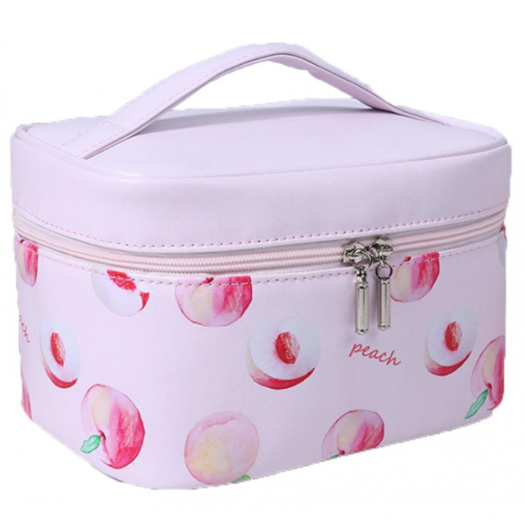 Zložljiva kozmetična torbica z breskvami