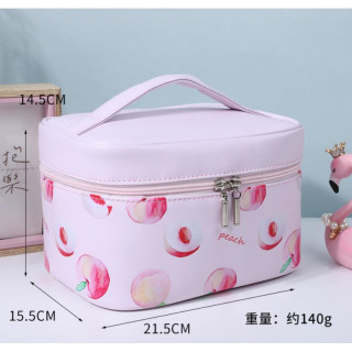 Zložljiva kozmetična torbica z breskvami