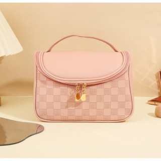 Roza kozmetična torbica