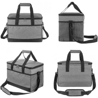 Siva termo torba za kampiranje/plažo