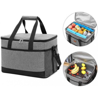 Siva termo torba za kampiranje/plažo