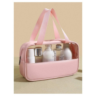 Roza kozmetična torbica - velikost M