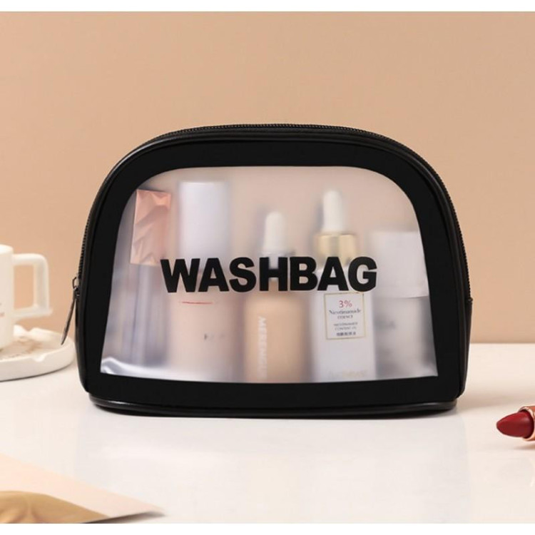 Črna kozmetična torbica WASHBAG