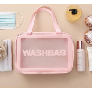 Set roza kozmetičnih torbic 3v1